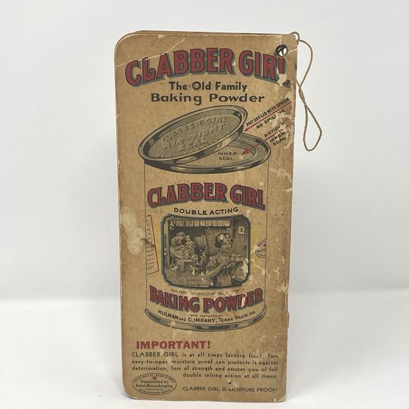 Vintage Clabber Girl Baking Powder Recipe Booklet Note Book with Writing In It - Picture 2 of 11